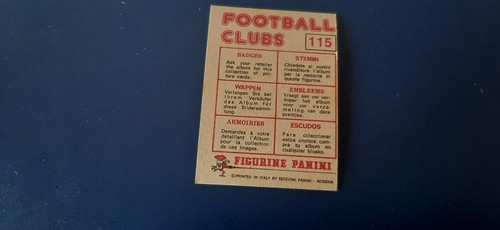 Figurine Panini Football Clubs 1975 con velina - Scegli dall'elenco - Zdjęcie 165 z 421