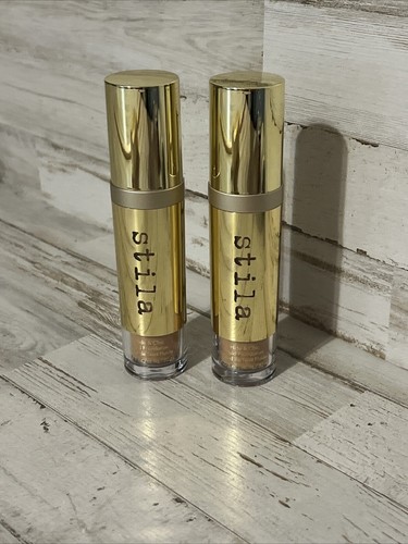 Stila Hide & Chic Fluid Foundation, Tan/Deep 1, 1 fl oz lot of 2 - Picture 8 of 10