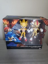 Sonic 3 Movie Super Shadow Super Sonic Jakks ...