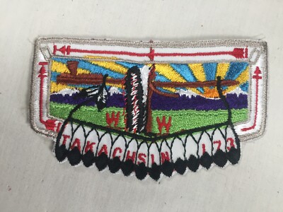 Takachsin OA Lodge 173 F2 thread break Flap BSA Patch