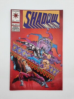Shadow Man #17 September 1993 Valiant, Lucky Serial Number