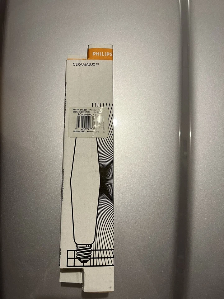 Philips SON AGRO 430W Hps High Pressure Sodium Bulb 31710-7 - Image 2 of 4