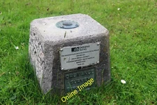 Photo 6x4 Ordnance Survey Fundamental Bench Mark at Legbeg Elphin/NC2111 c2014