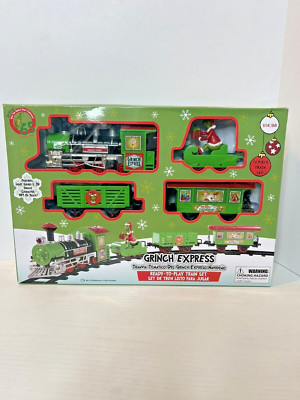 Dr Seuss Grinch Express How The Grinch Stole Christmas 12 piece Train Set
