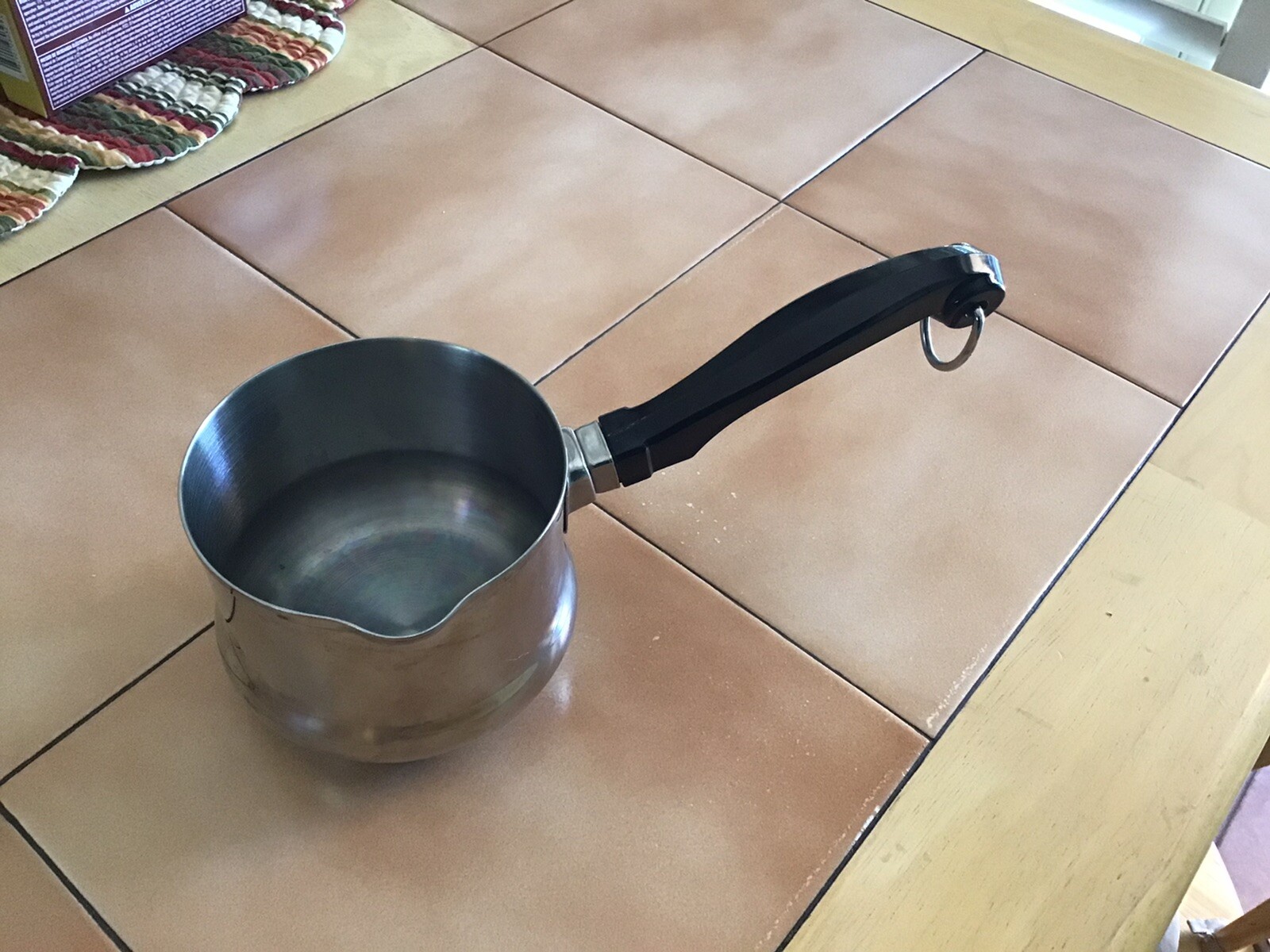 BUTTER WARMER FARBERWARE Melting Pot 5/8 Quart 18/10 Stanless Sauce