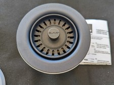 Elkay LKQS35JB Drain Fitting Removable Basket Strainer Rubber Stopper. Jubilee