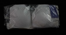 Honeylove Women's V-Neck Lace Wire Free CrossOver Bra JK5 Astral Medium NWT