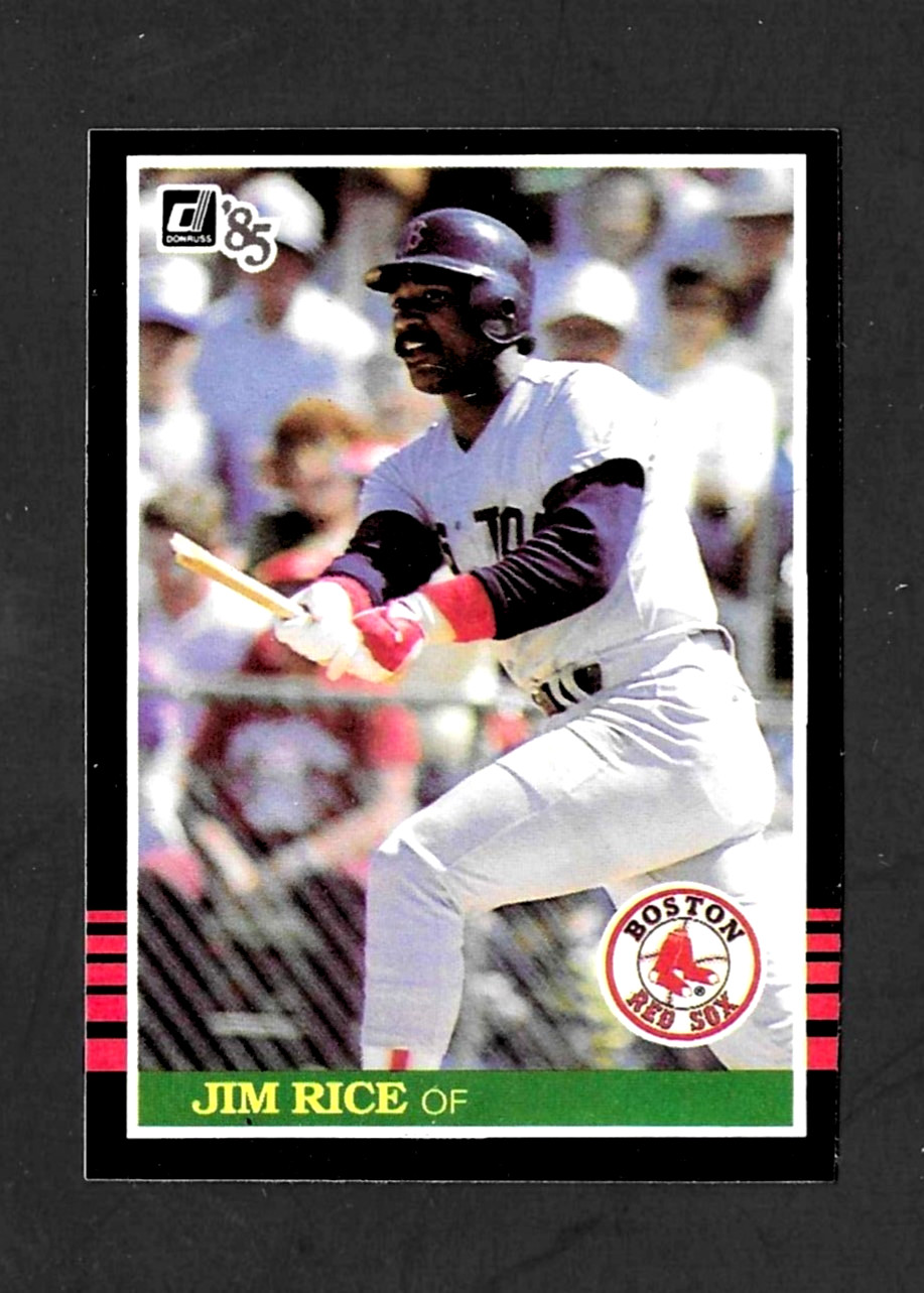 1985 DONRUSS SET-BREAK # 50 JIM RICE BOSTON RED SOX HOF NM