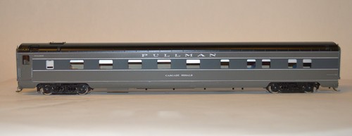 HO Brass Pullman 'Cascade Shoals' 10-5 Slpr 2-Tone-Grey ca.1940 TCY 1161.1 XLNT! - Picture 6 of 11