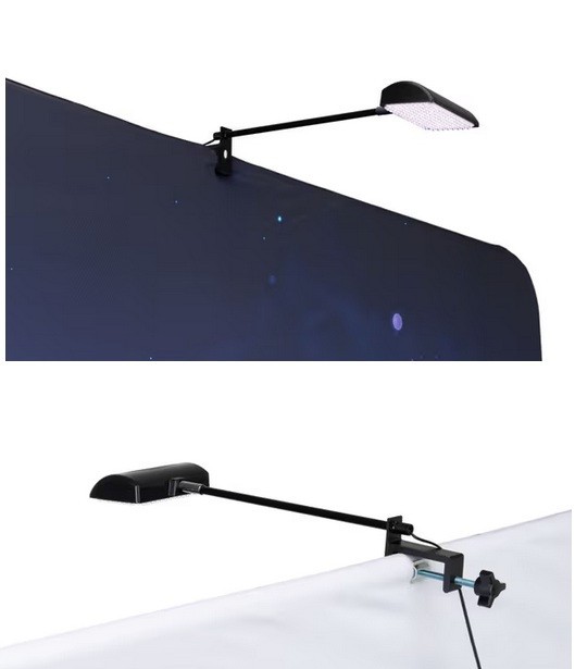 12W LED Trade Show Light 6500K Popup Booth Exhibit Back Drop Lighting 2 Pack