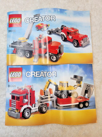 LEGO Creator 31005 Construction Hauler Complete Retired Set Box Manual