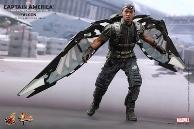 ホットトイズ　MMS245 ファルコン Hot Toys MMS245 Captain America 2 The Falcon 1.0 Limited Edition 1