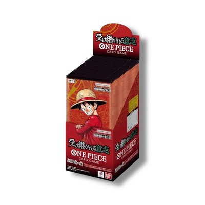 ONE PIECE CARD GAME OP-13　テープあり　ボックス Japanese ONE PIECE Card Game CARRYING ON HIS WILL OP13 OP-13 Card