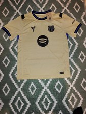 Mens Medium Barcelona Away 25/26 Football Shirt BNWT Nike