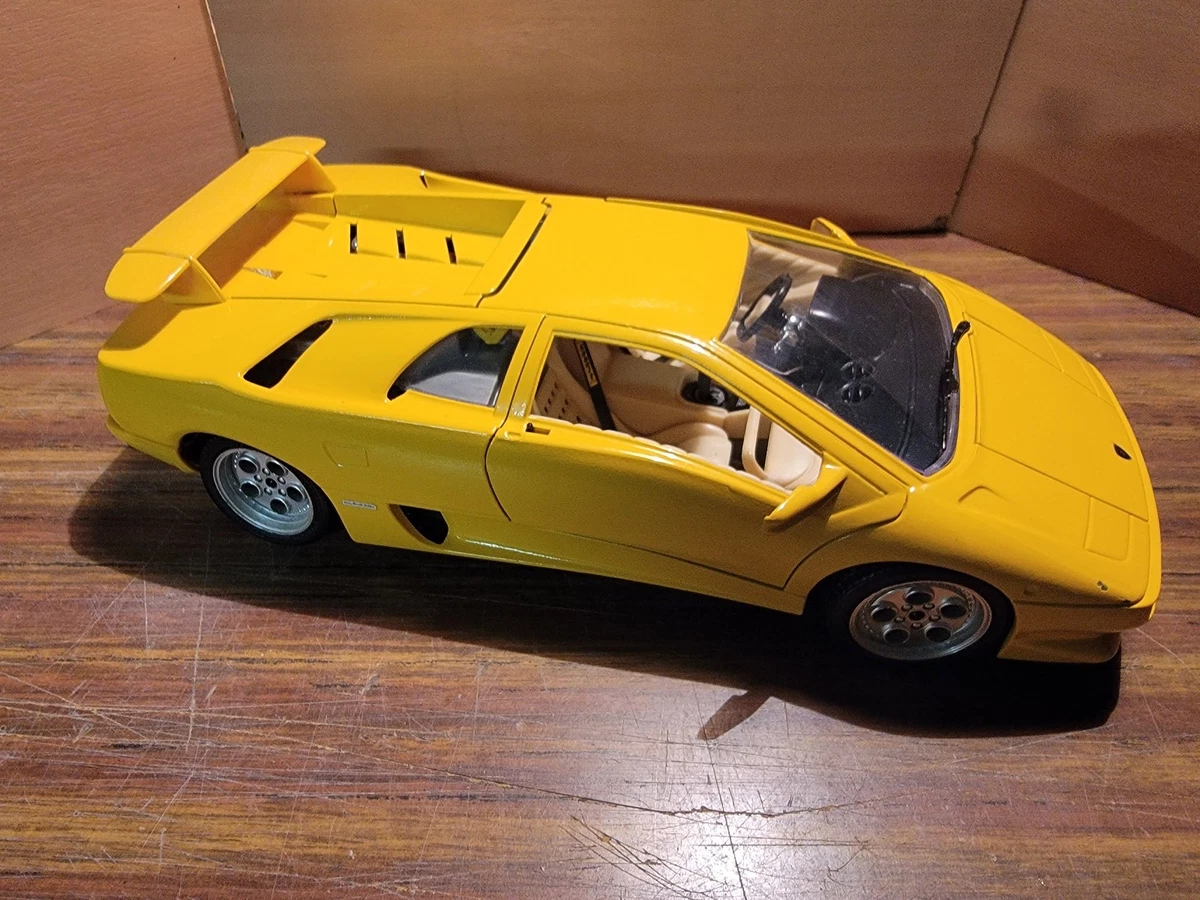 Burago 1/18 Lamborghini Rouge - Miniature Collection Comme Neuve En Boîte
