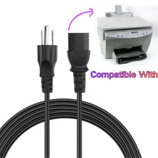 6ft UL Listed AC Power Cord Cable Lead for HP OfficeJet G85 G85XI R65 Adapter