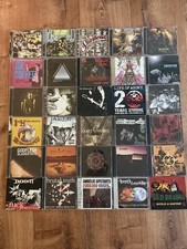 30 CD LOT Punk Comps Metal Rock Kyuss Doom Bl...