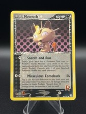 Pokemon TCG Rocket's Meowth EX Team Rocket Returns 46/109 uncommon 2004 LP on eBay