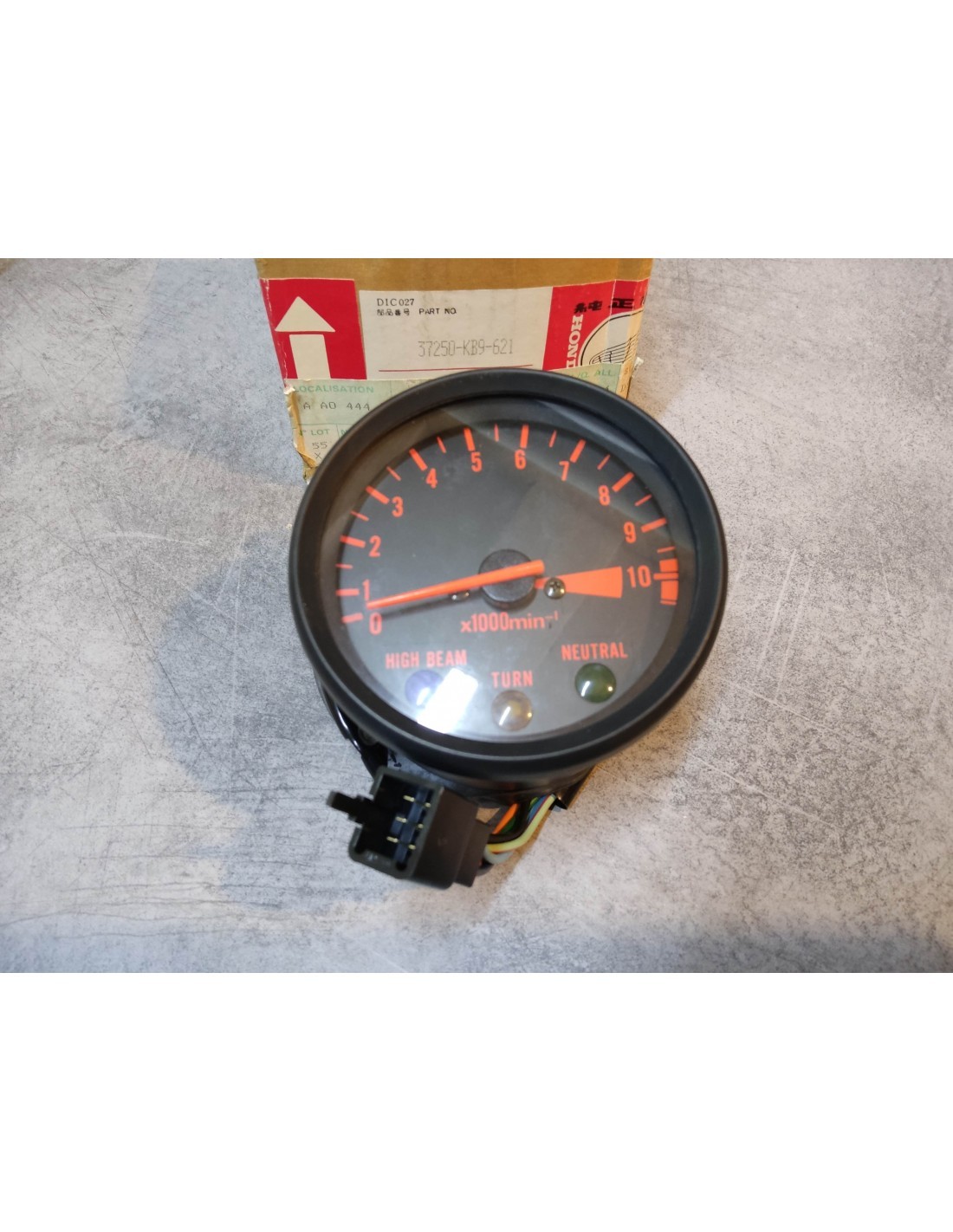 Compte tours HONDA XL125RC 1982 pour balades et voyages en trail