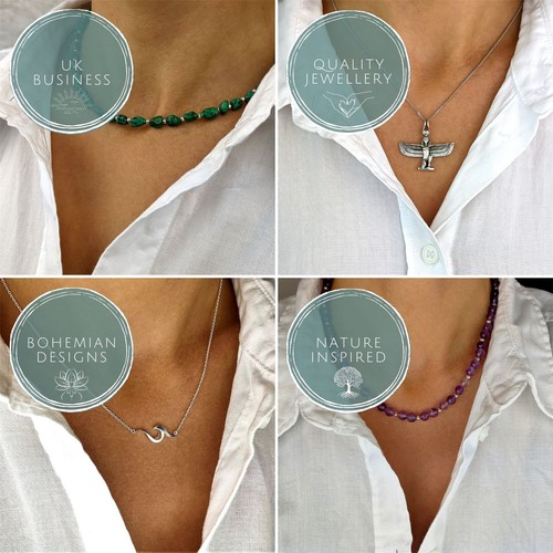81stgeneration Collana con Pendente Koru in Giada Nefrite