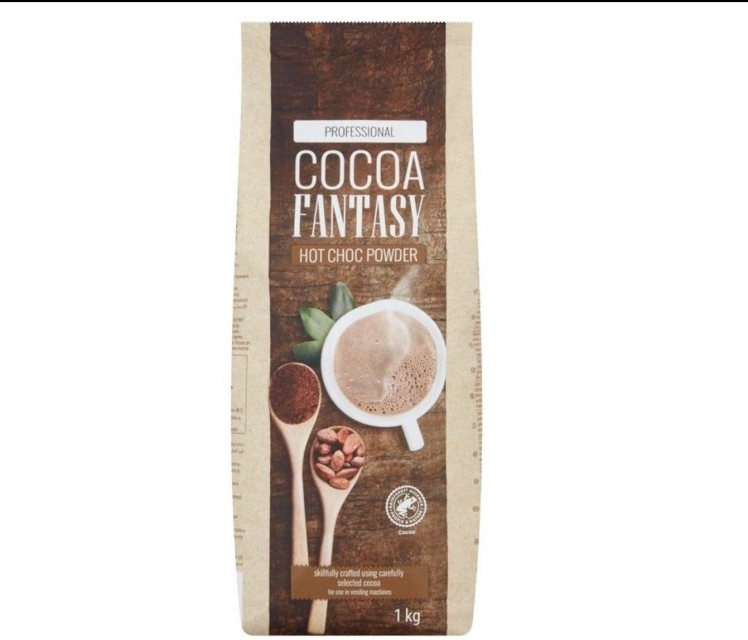 Douwe Egberts Instant Hot Chocolate Powder Drink Real Cocoa Fantasy Carton UK
