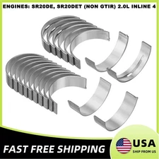 For Nissan SR20DE And SR20DET ACL STD Size of Main+Rod Bearing+Thrust Washer Kit