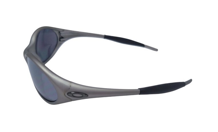 Oakley Sunglasses Eye Jacket 1.0 Gunmetal 90s Silver OAKLEY Men's Used image 2