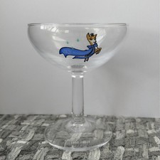 Babycham 60th Anniversary Glass In Excellent Condition 10cm Tall