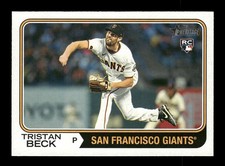 2023 Topps Heritage #683 Tristan Beck San Francisco Giants