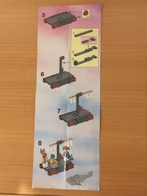 Lego 6257 Castaway's Raft Instructions