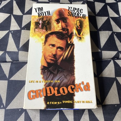 Gridlockd (VHS, 1997) Tim Roth, Tupac Shakur 2pac Blockbuster Rental