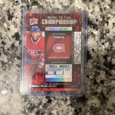 Fleer Ultra 2014-15 Road to the Championship Tomas Plekanec Canadiens Insert