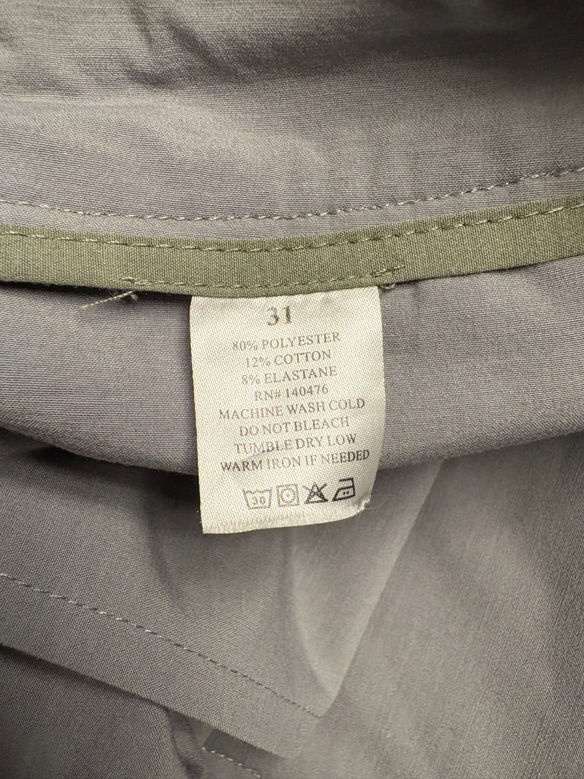 Faherty Mens Gray Drawstring Performance Stretch … - image 6