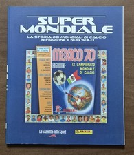 Album Figurine Mondiali World Cup Gazzetta ristampa Panini SuperMondiale 1970
