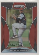 2019 Panini Prizm Draft Picks Red Prizm Brennan Malone #28 7t8