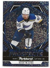 Hugh McGing 2023-24 Upper Deck Parkhurst Prominent Prospects Blue /25 Blues