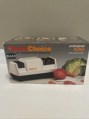 Chefs Choice Professional Model 100 Diamond Hone Knife Sharpener Trizor Edge 