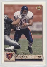 1992 Upper Deck Chris Zorich #242 0l1