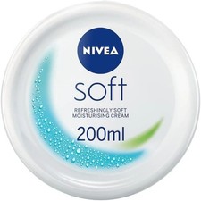 NIVEA Soft Moisturising Cream (200ml), A Moisturising Cream for Face