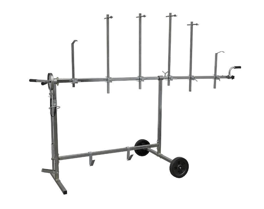 Large Rotating Body Shop Panel Stand - Paint Repair Bodyshop