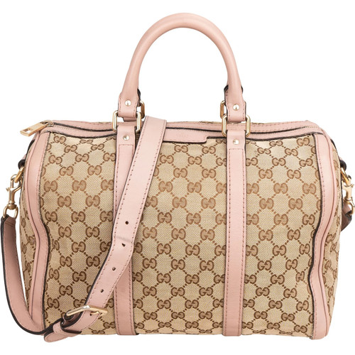 Gucci Monogram GG Canvas Joy Boston Handbag Bag