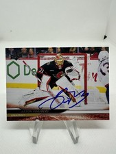 Anton Forsberg Signed Autograph 2024-25 Upper Deck Card #371 Senators Kings