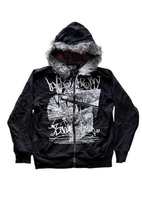 If Six Was Nine B One Soul Projects Faux Fur Hoodie