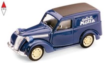 1/43 BRUMM FIAT 1100 E VAN GELATI MOTTA 1950 BLUE