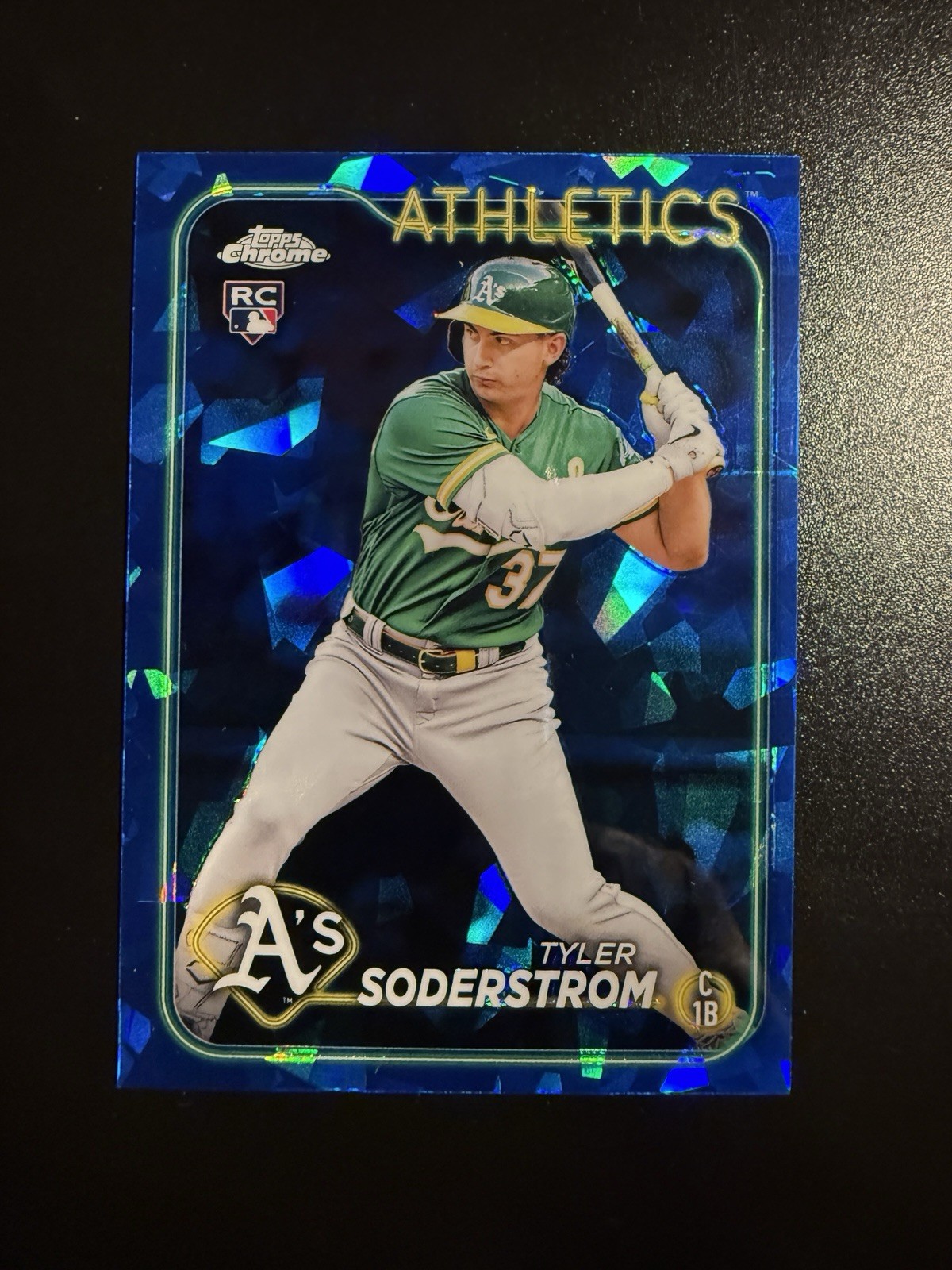 2024 Topps Chrome Sapphire Edition Tyler Soderstrom RC #244