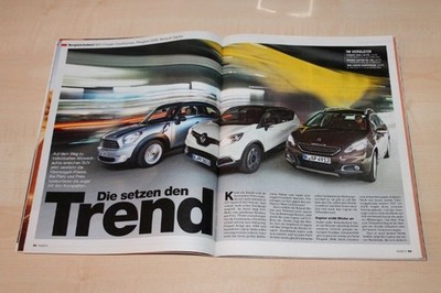Auto Motor und Sport 12/2013 Renault Captur TCE 120 Luxe mit 120PS besser als...