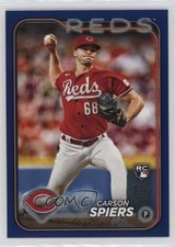 2024 Topps Series 2 Retail Royal Blue Carson Spiers #365 10is