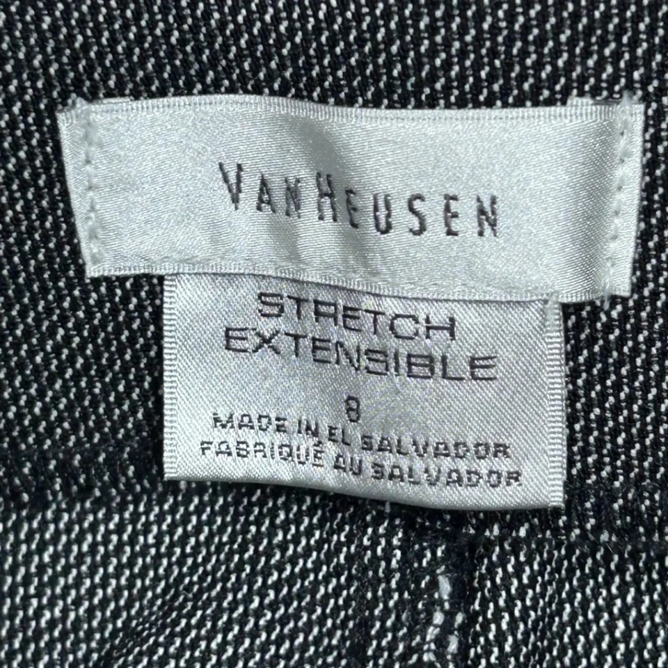 Falda elástica para mujer Van Heusen talla 8 gris diseño a medida estilo clásico Foto 4 de 4
