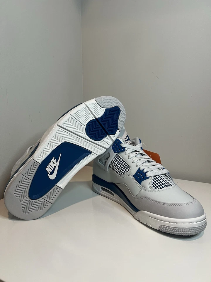 Jordan 4 Retro Azul Militar (2024) FV5029-141 Hombre Talla 10.5 - Envío Rápido Foto 3 de 4