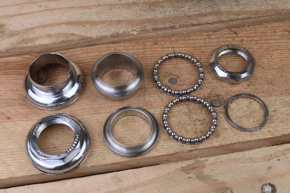 Tange Levin Chrome 1" Threaded Headset ISO Vintage Retro Steel Road Racing Bike - Image 2 of 4